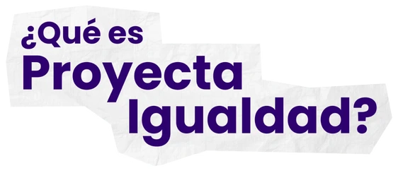 ¿Qué es Proyecta Igualdad?