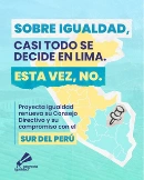 Sobre igualdad, casi todo se decide en Lima. Esta vez, no.